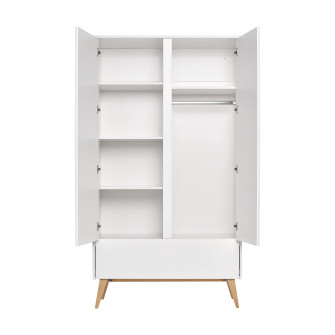Armario de ropa con 2 puertas (Colección Classy)